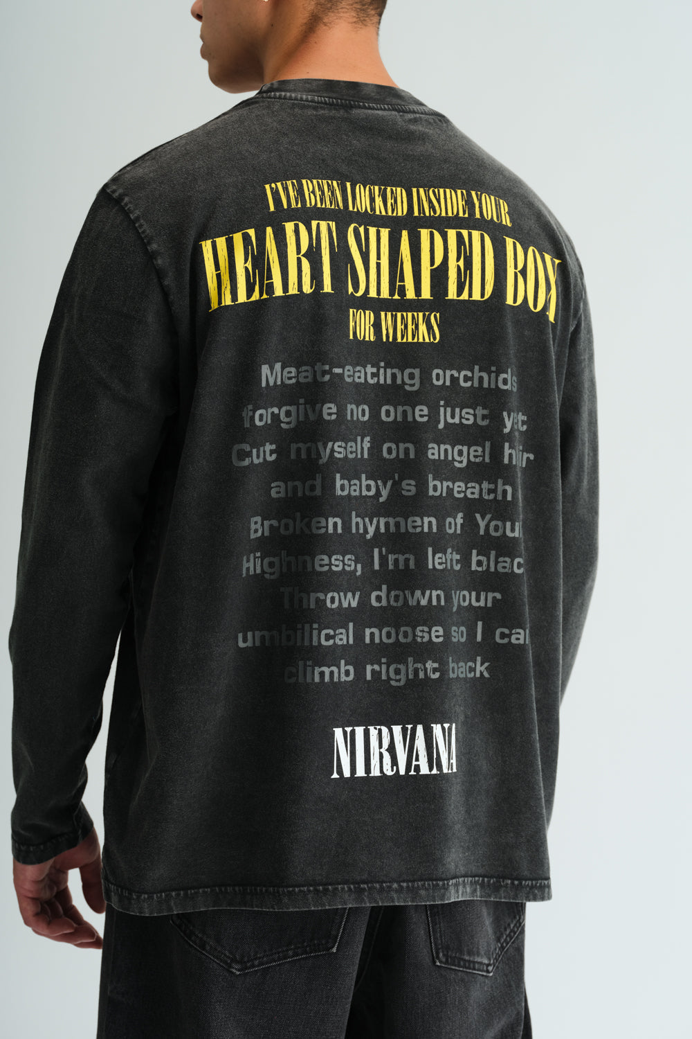 Nirvana Black Full Sleeves T-shirt