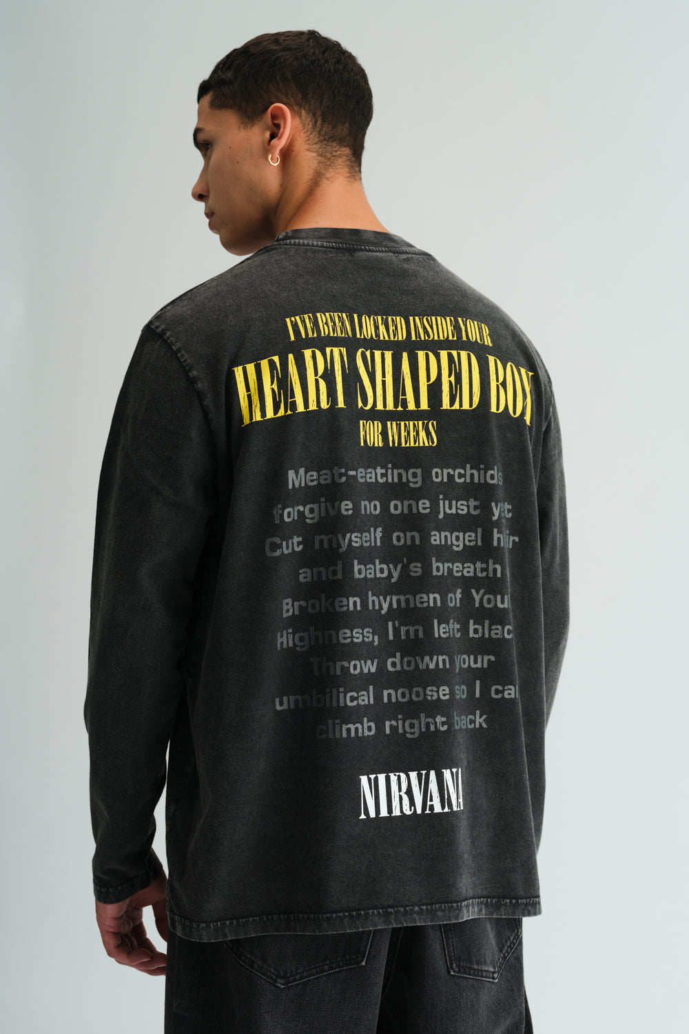 Nirvana Black Full Sleeves T-shirt