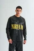 Nirvana Black Full Sleeves T-shirt
