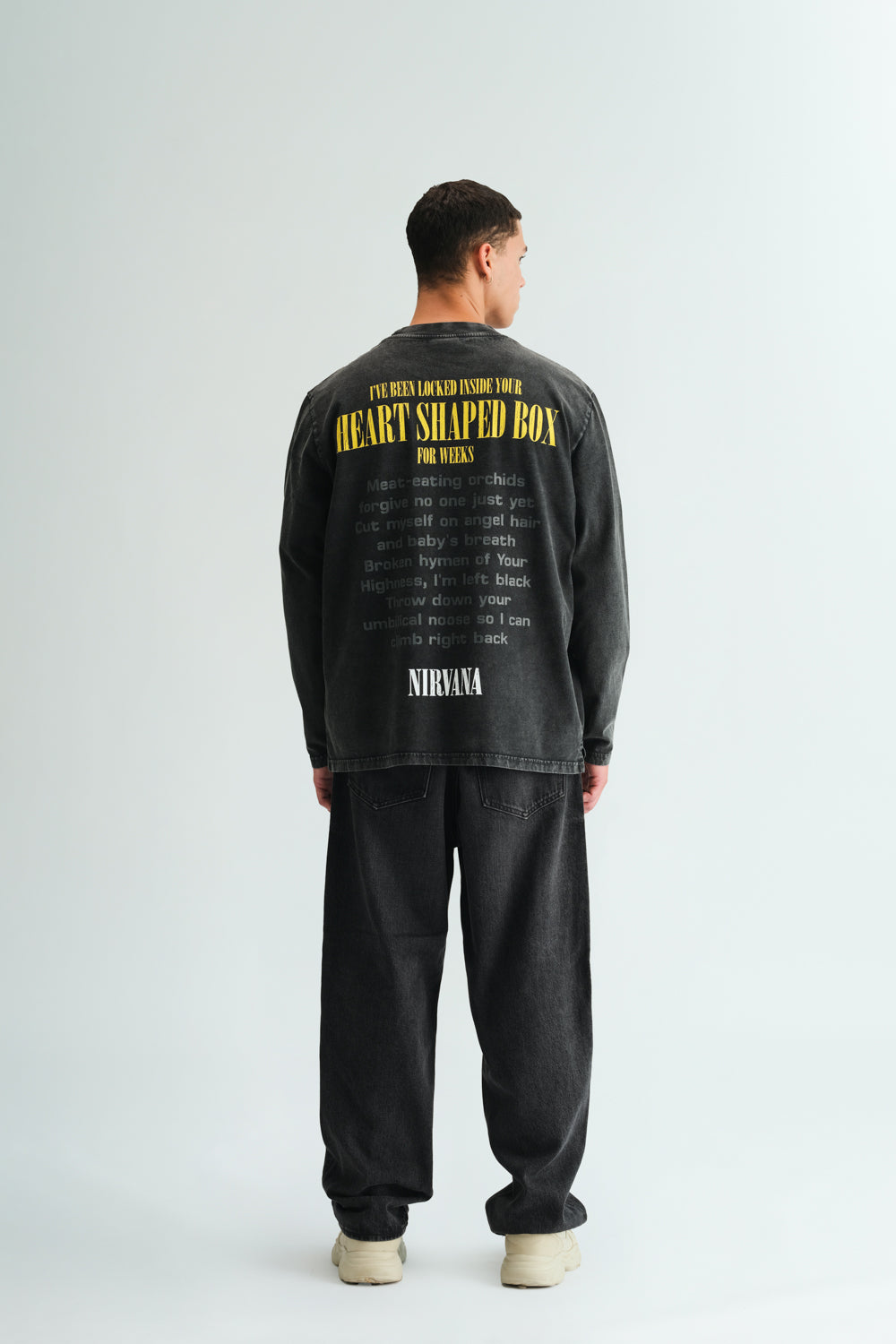 Nirvana Black Full Sleeves T-shirt