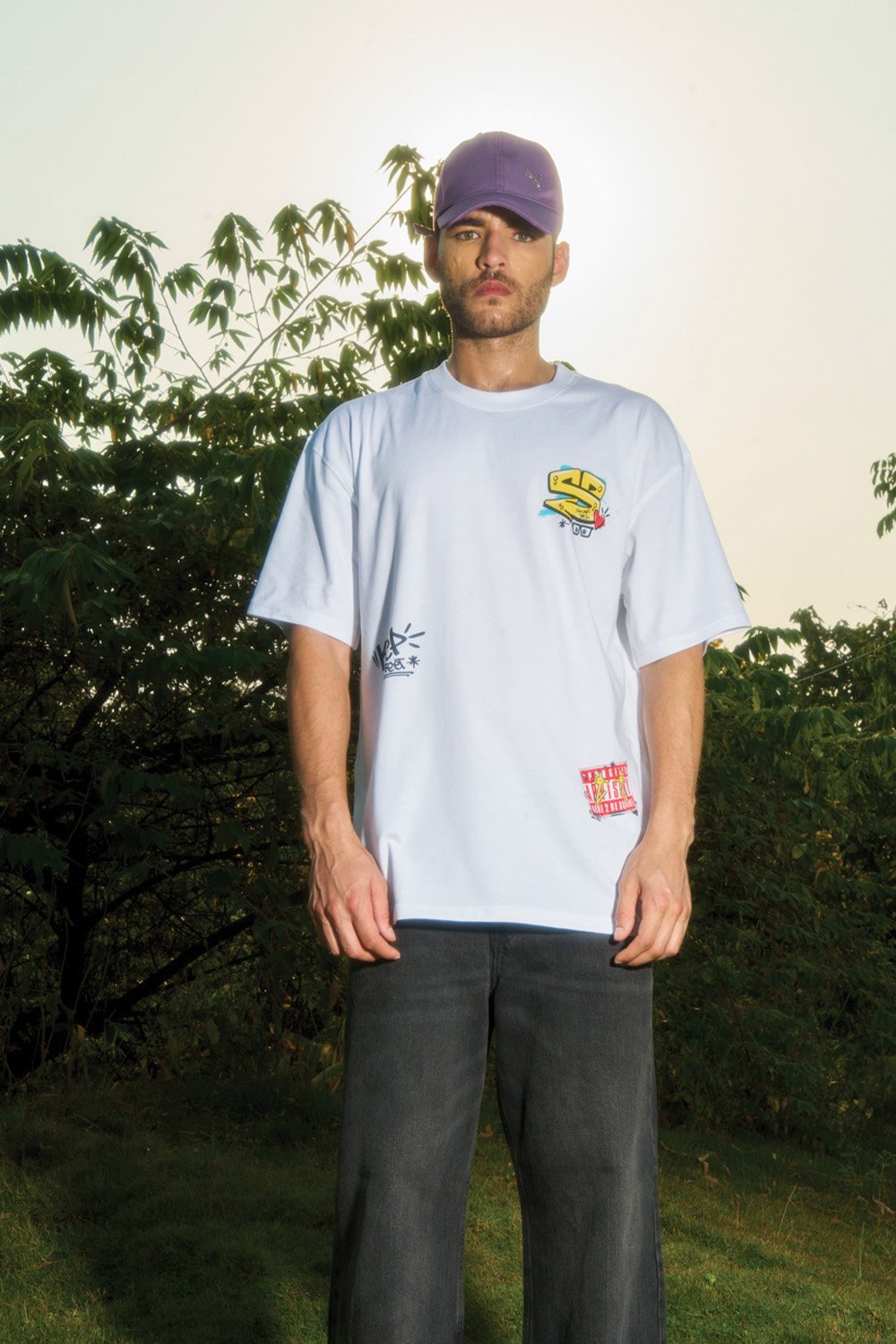 Hip Hop SpongeBob Oversized T-shirt