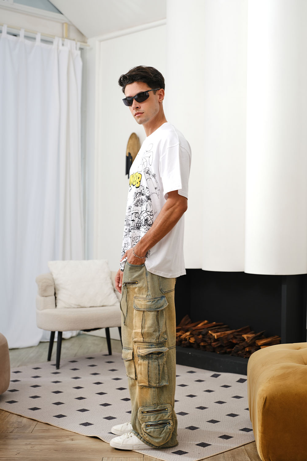 SpongeBob Doodles Oversized T-shirt
