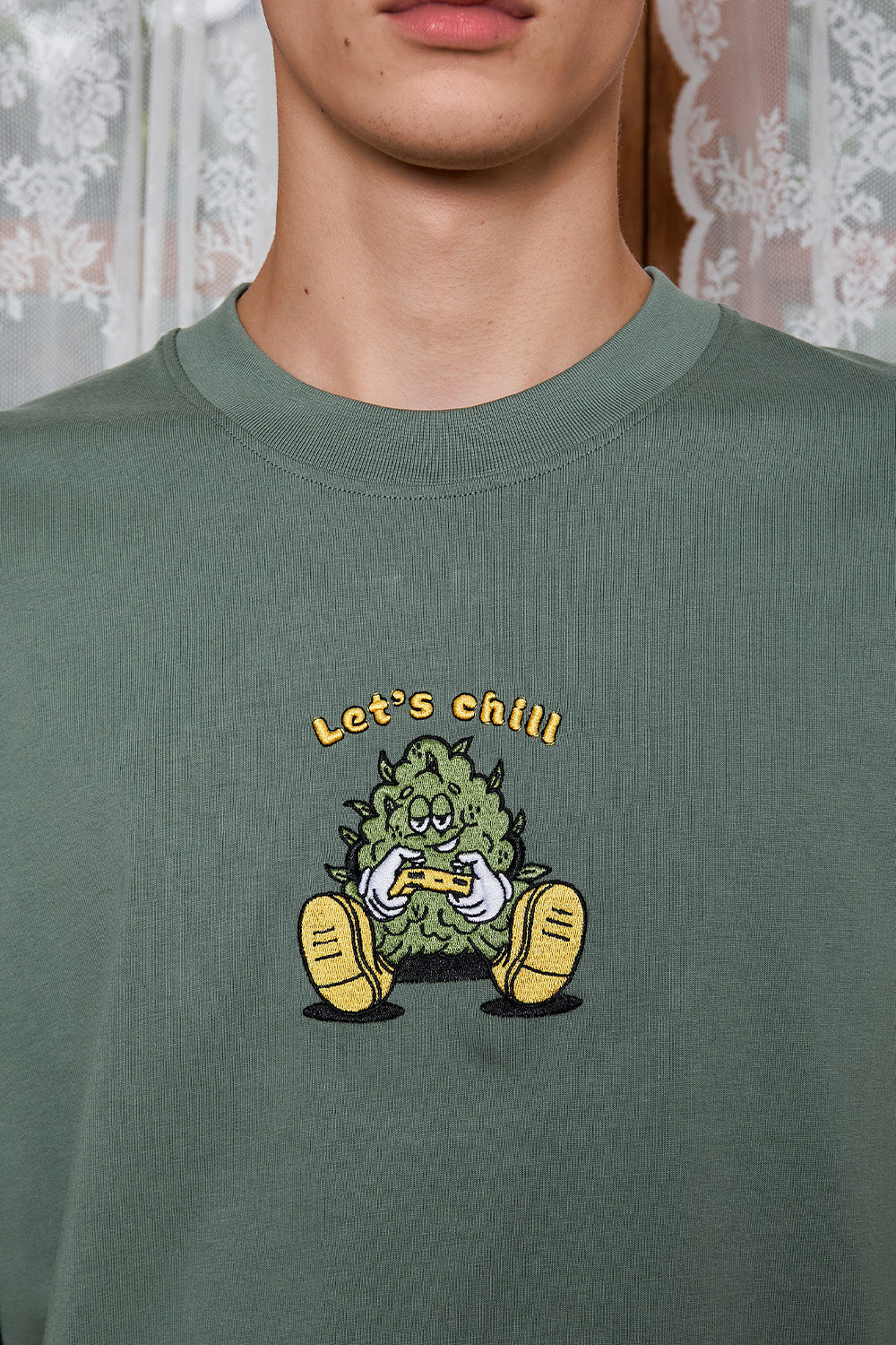 Chill Nugget Green Oversized T-shirt