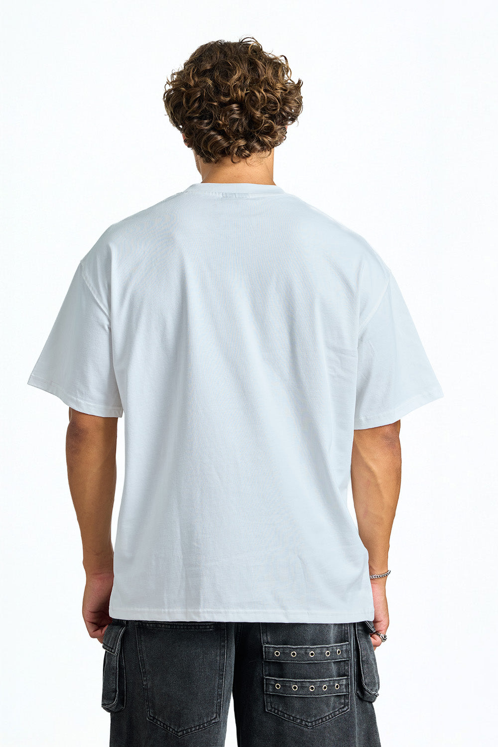 Chill Nugget White Oversized T-shirt