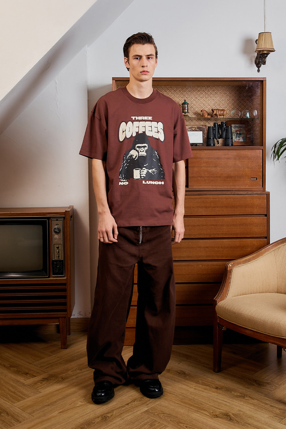 Coffee Ape Oversized T-Shirt