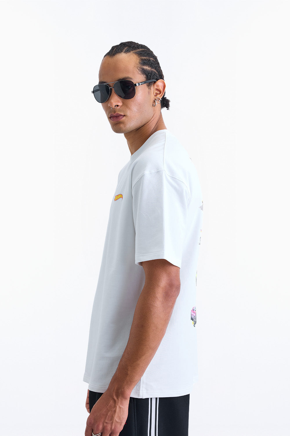 Collector Grid Oversized T-shirt