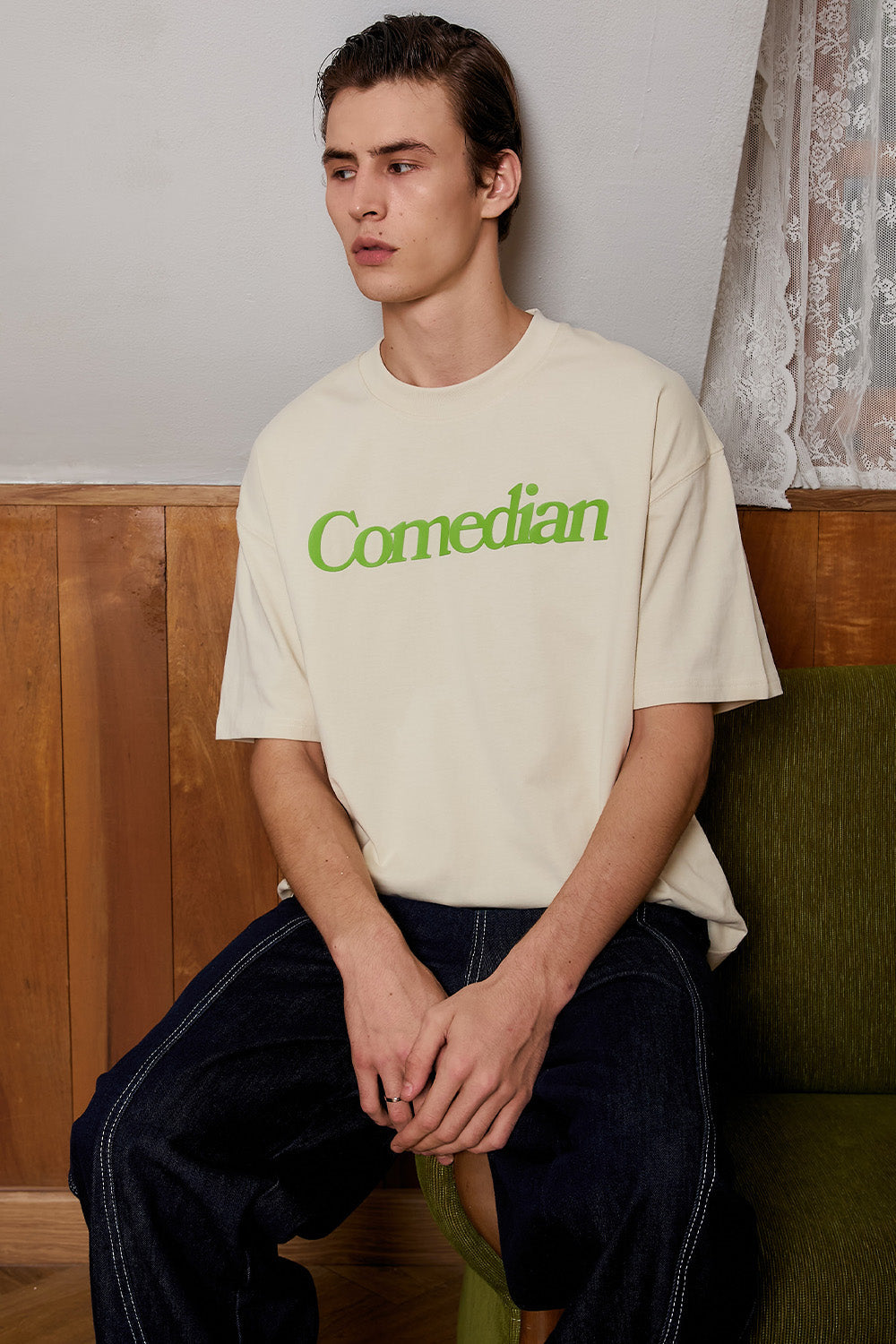 Comedian Off White Oversized T-shirt