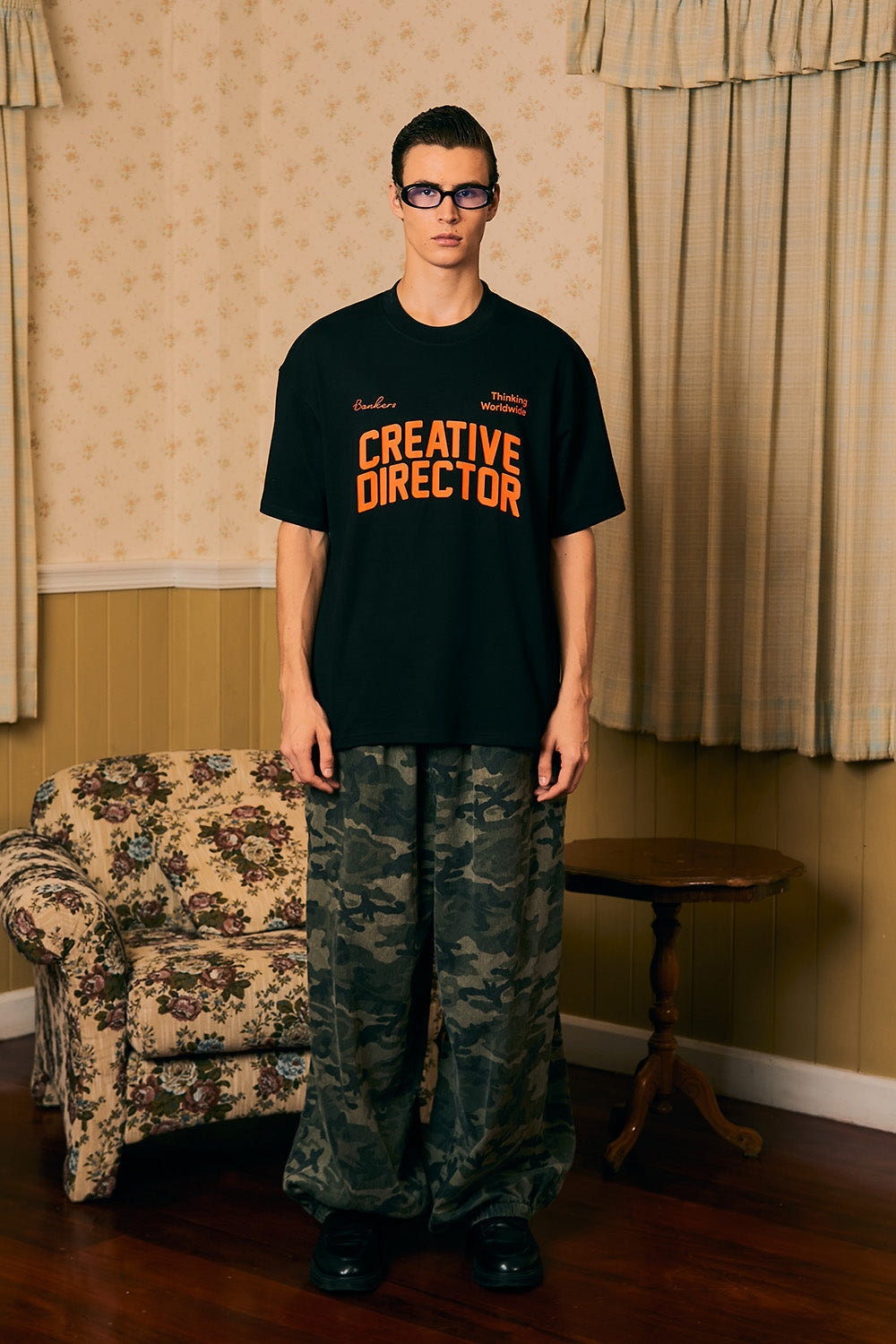 Creative Director Black Oversized T-shirt