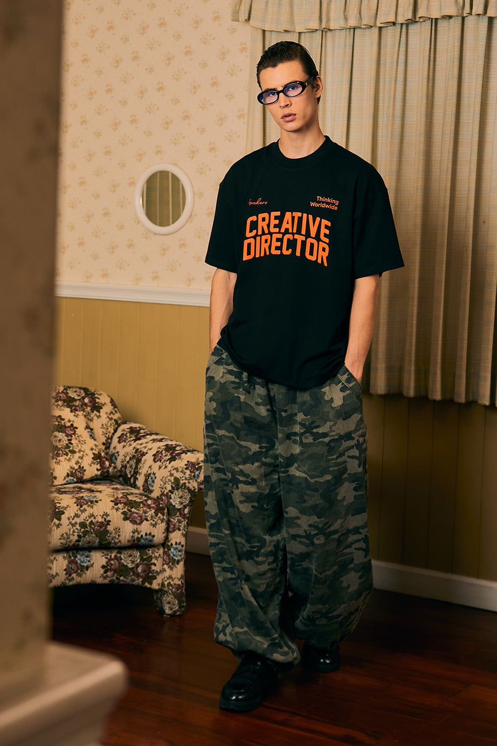 Creative Director Black Oversized T-shirt