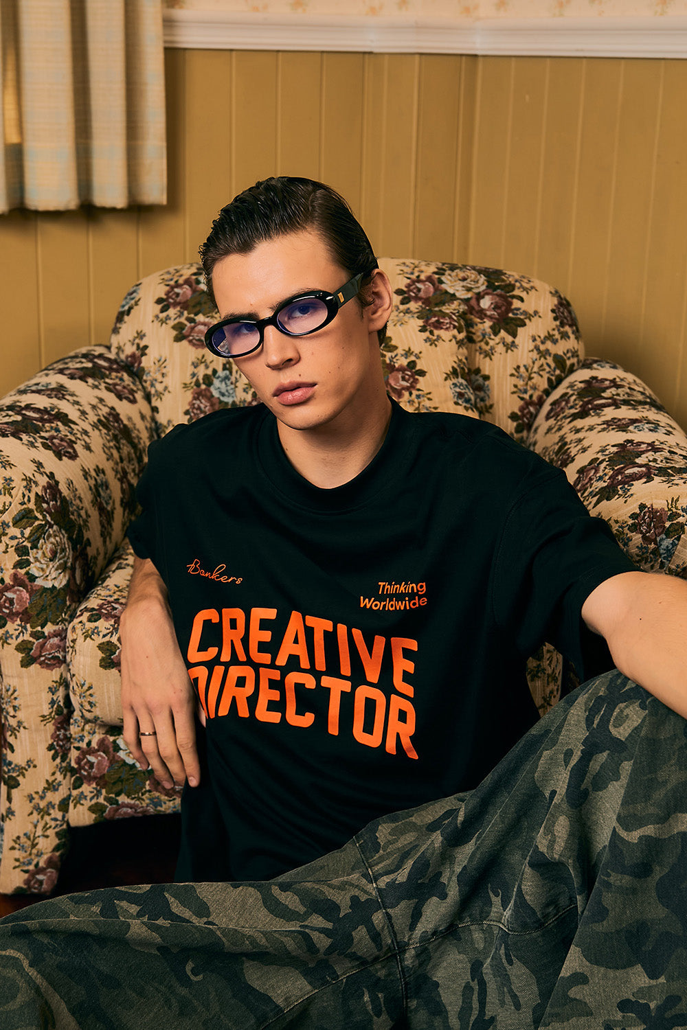 Creative Director Black Oversized T-shirt