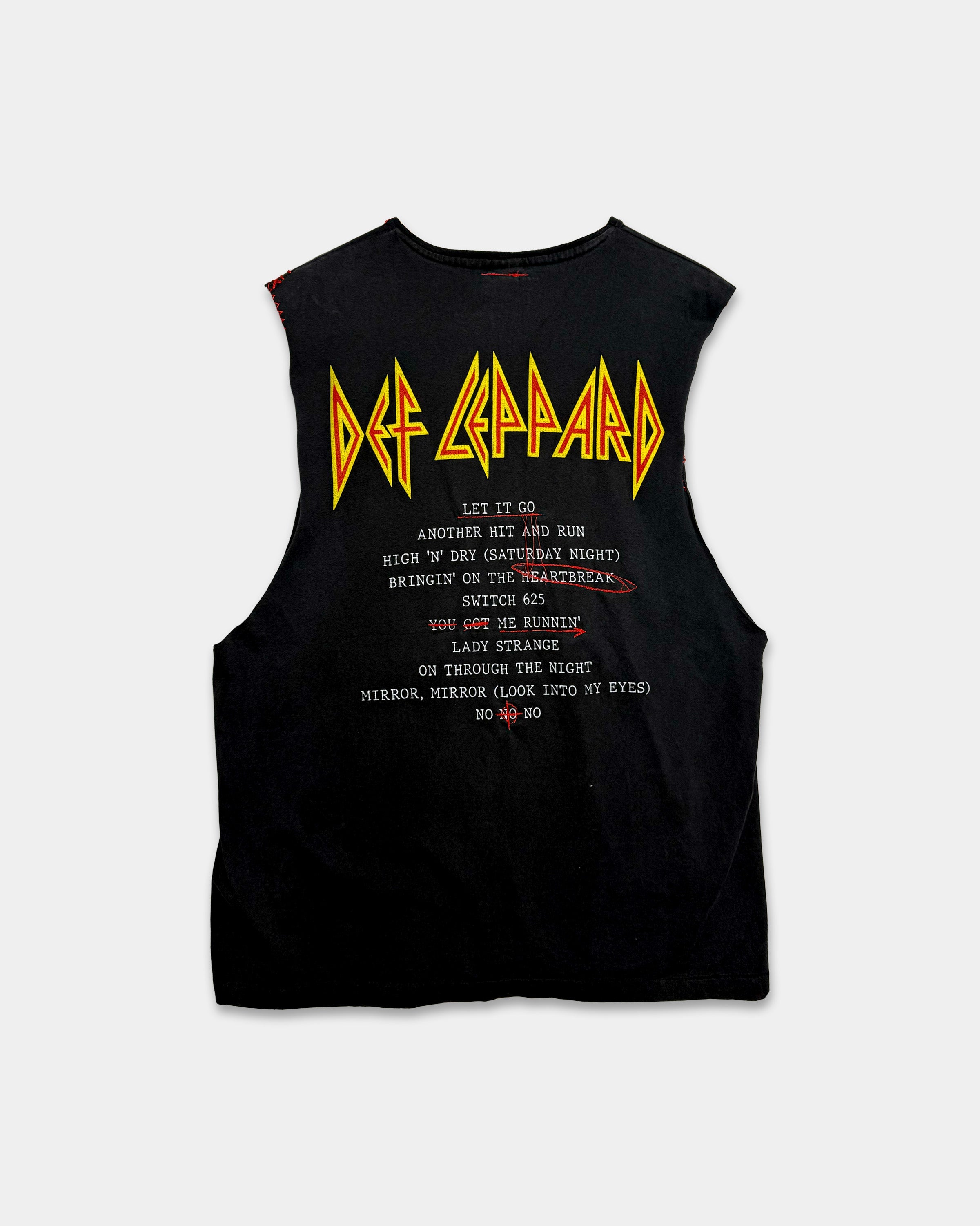 DOG Def Lepard Sleeveless T-Shirt