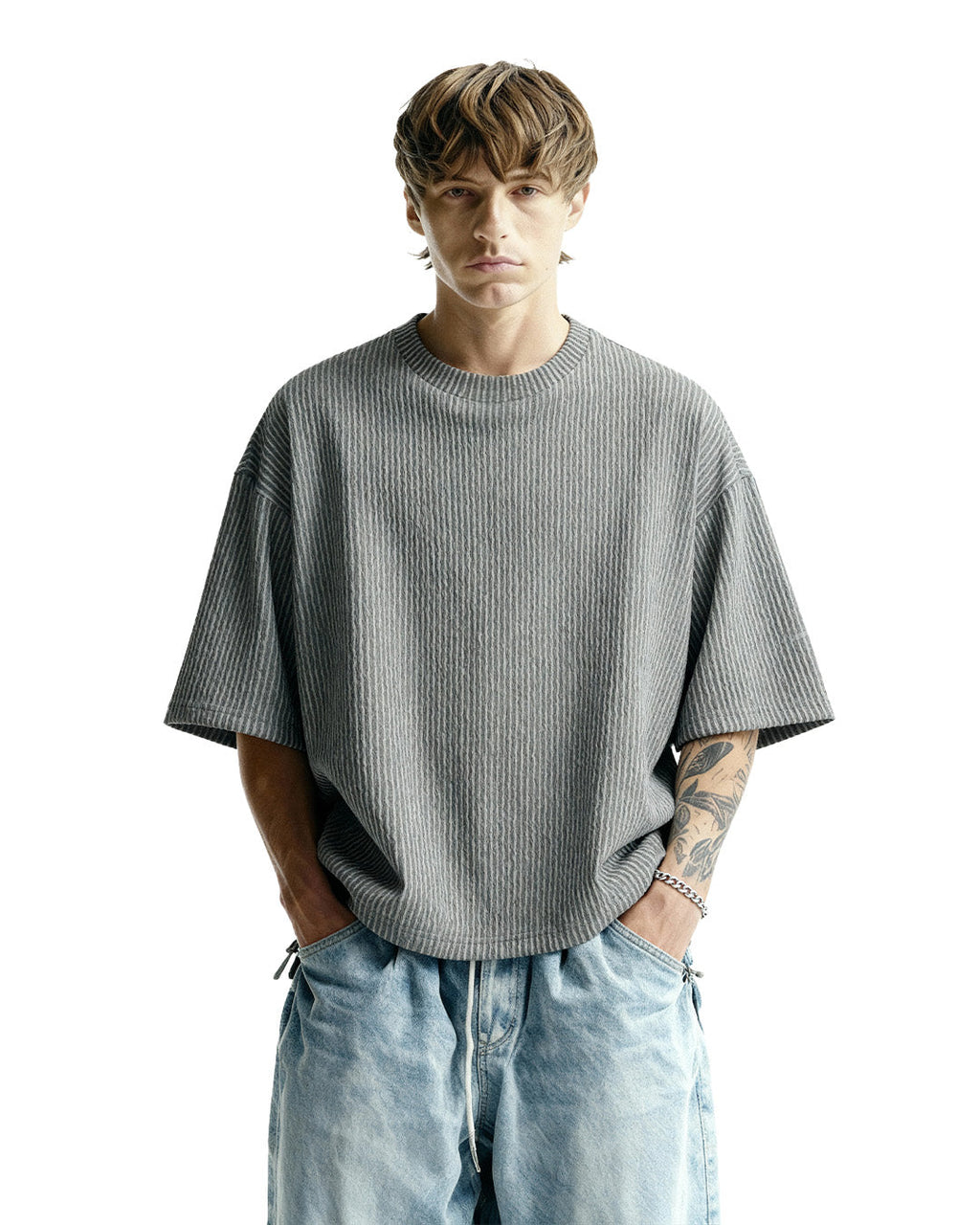 Grey Wave T-Shirt
