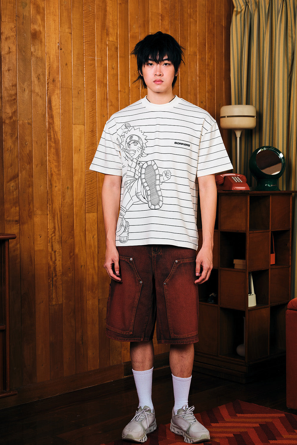 Sketch Action Oversized T-shirt