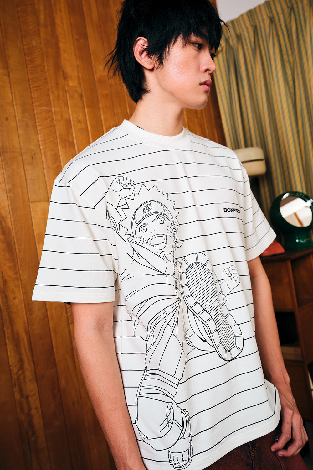 Sketch Action Oversized T-shirt