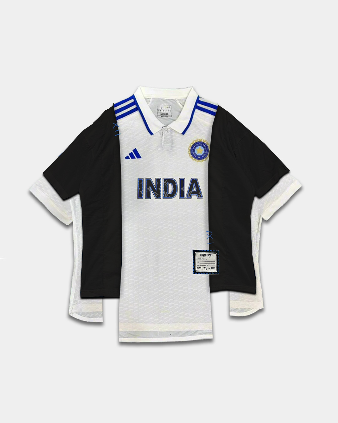Deconstructed Virat Kohli Test Jersey