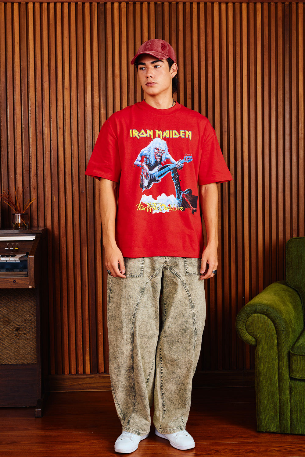 Iron Maiden Oversized T-shirt
