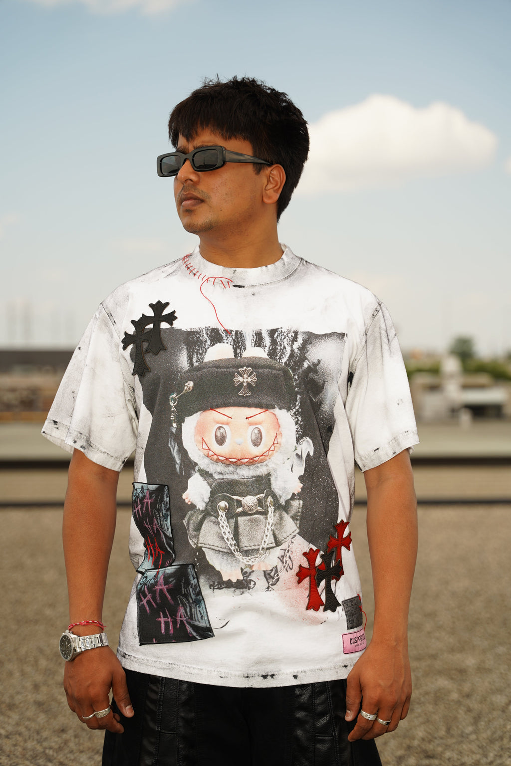 F*ck Hearts Labubu T-Shirt
