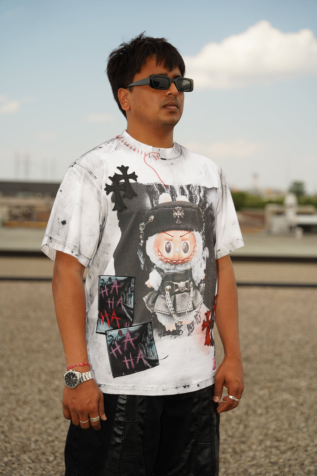 F*ck Hearts Labubu T-Shirt