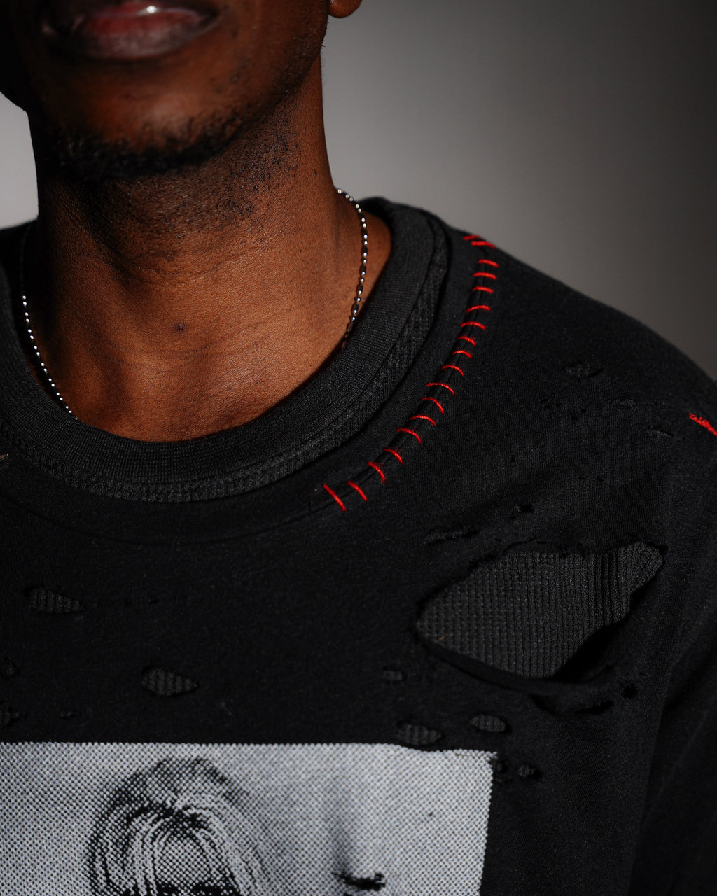 The Play Boy Double Layered Long Sleeve Tee