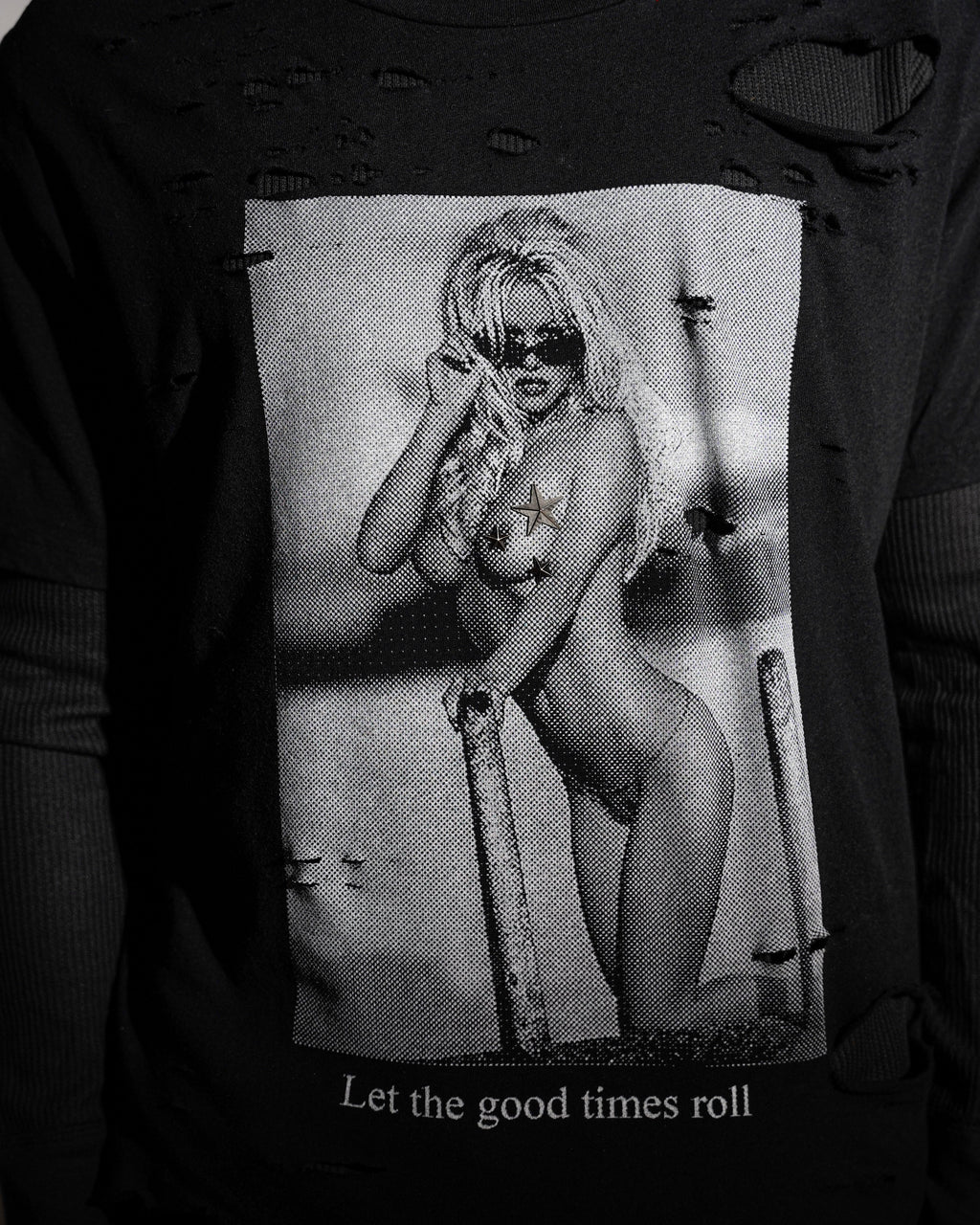 The Play Boy Double Layered Long Sleeve Tee