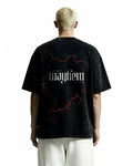 Mayhem Black Acid Wash T-Shirt