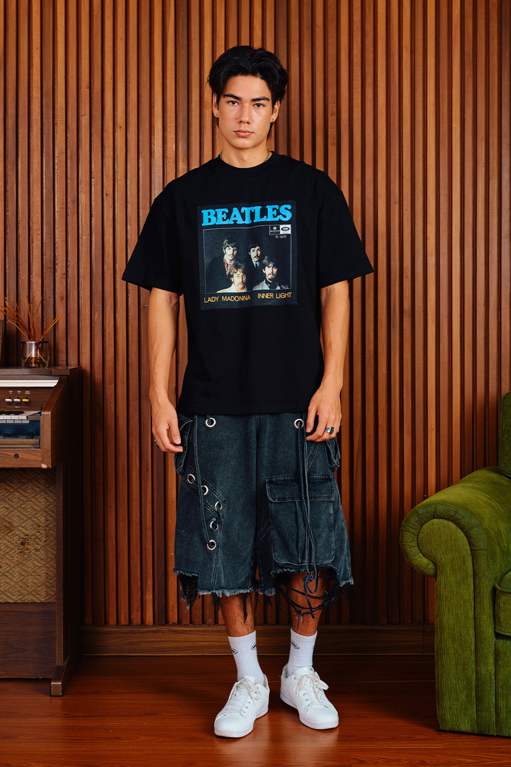 Madonna Moodboard Oversized T-shirt