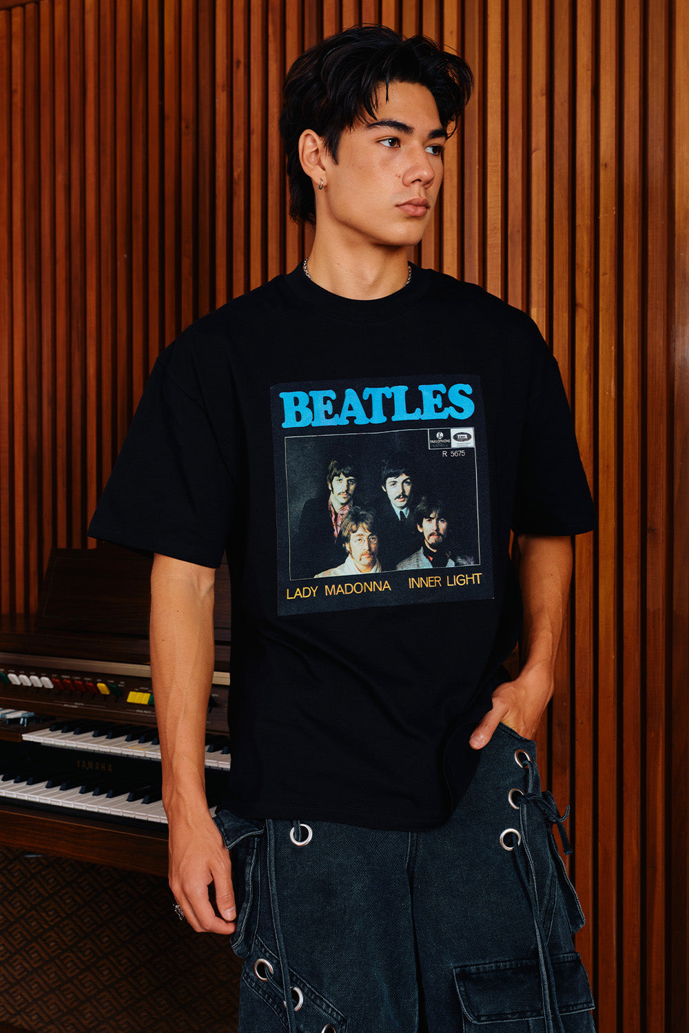 Madonna Moodboard Oversized T-shirt