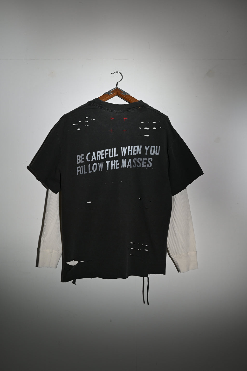 Born To Be Free Double Layered Long Sleeve Tee