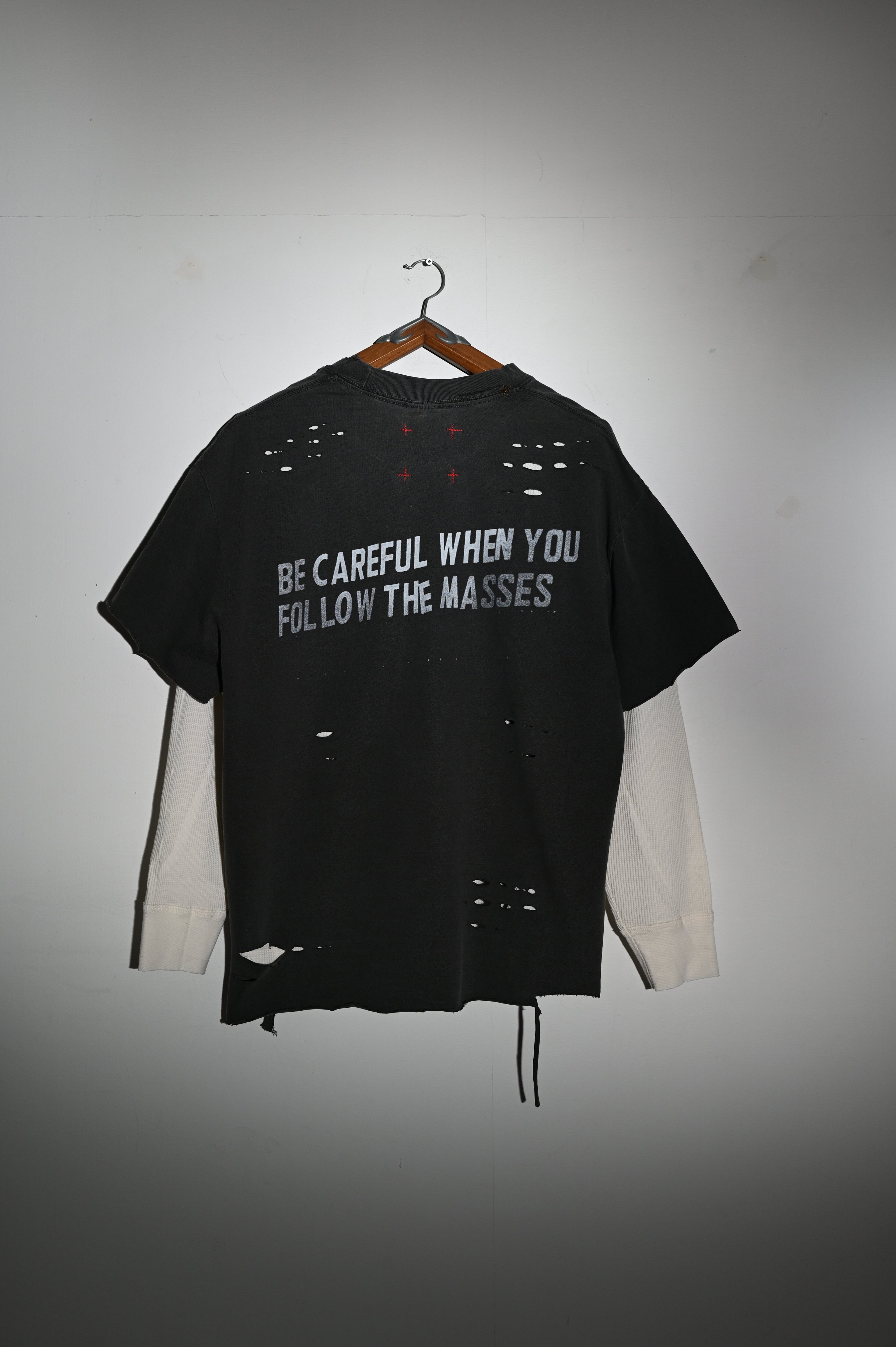 Born To Be Free Double Layered Long Sleeve Tee