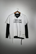 Stay At Home Double Layered Long Sleeve Tee