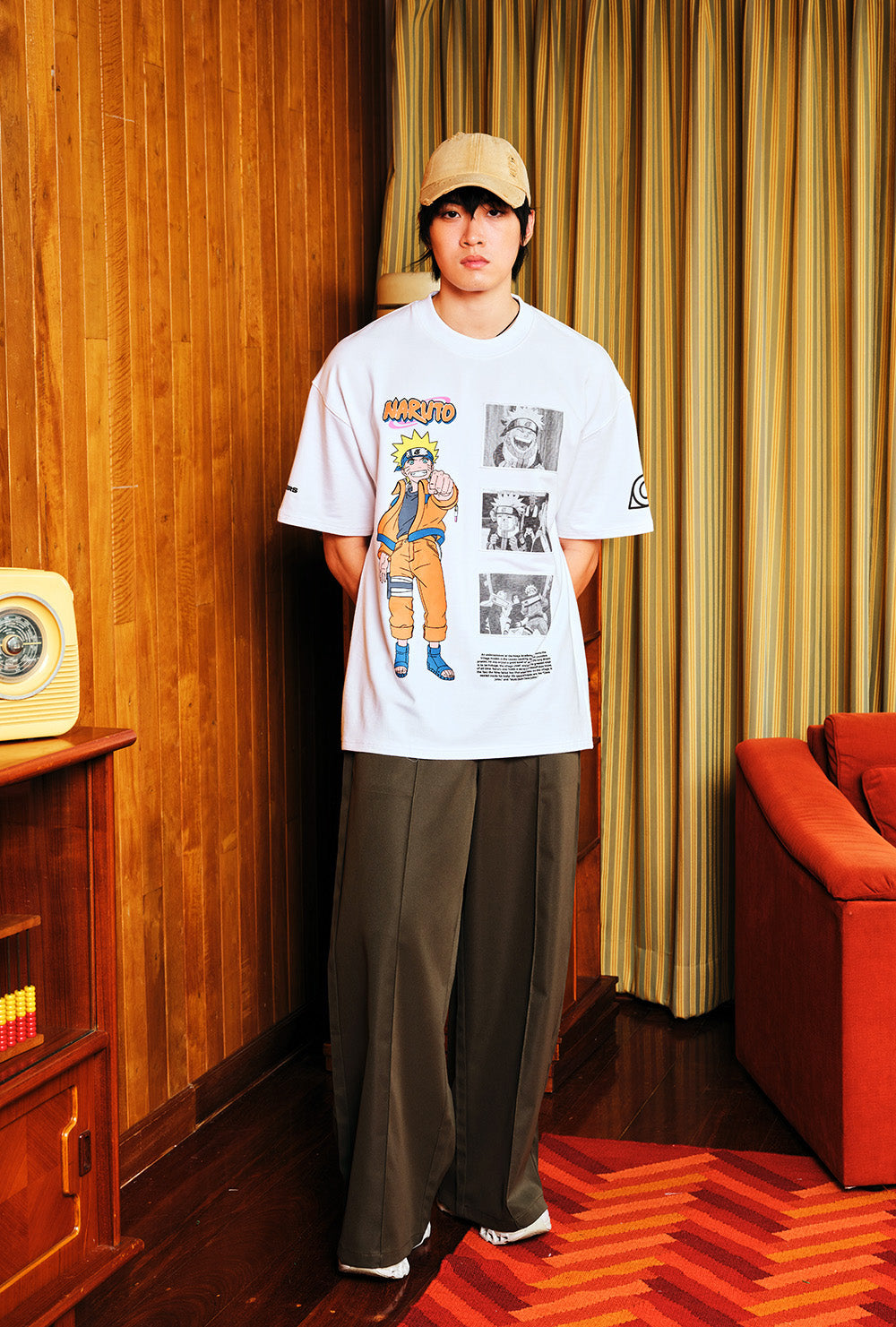 Naruto Manga Origins Oversized T-shirt