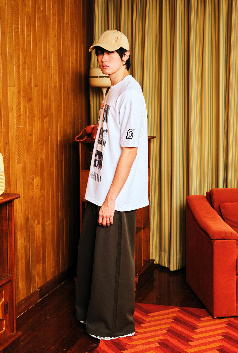 Naruto Manga Origins Oversized T-shirt