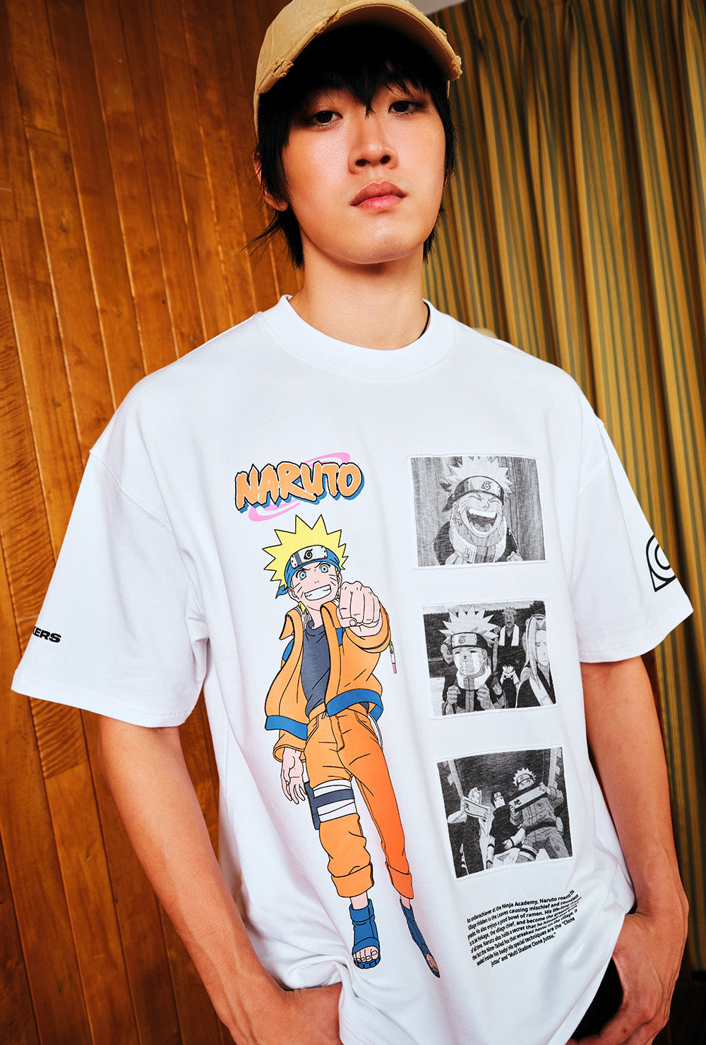 Naruto Manga Origins Oversized T-shirt