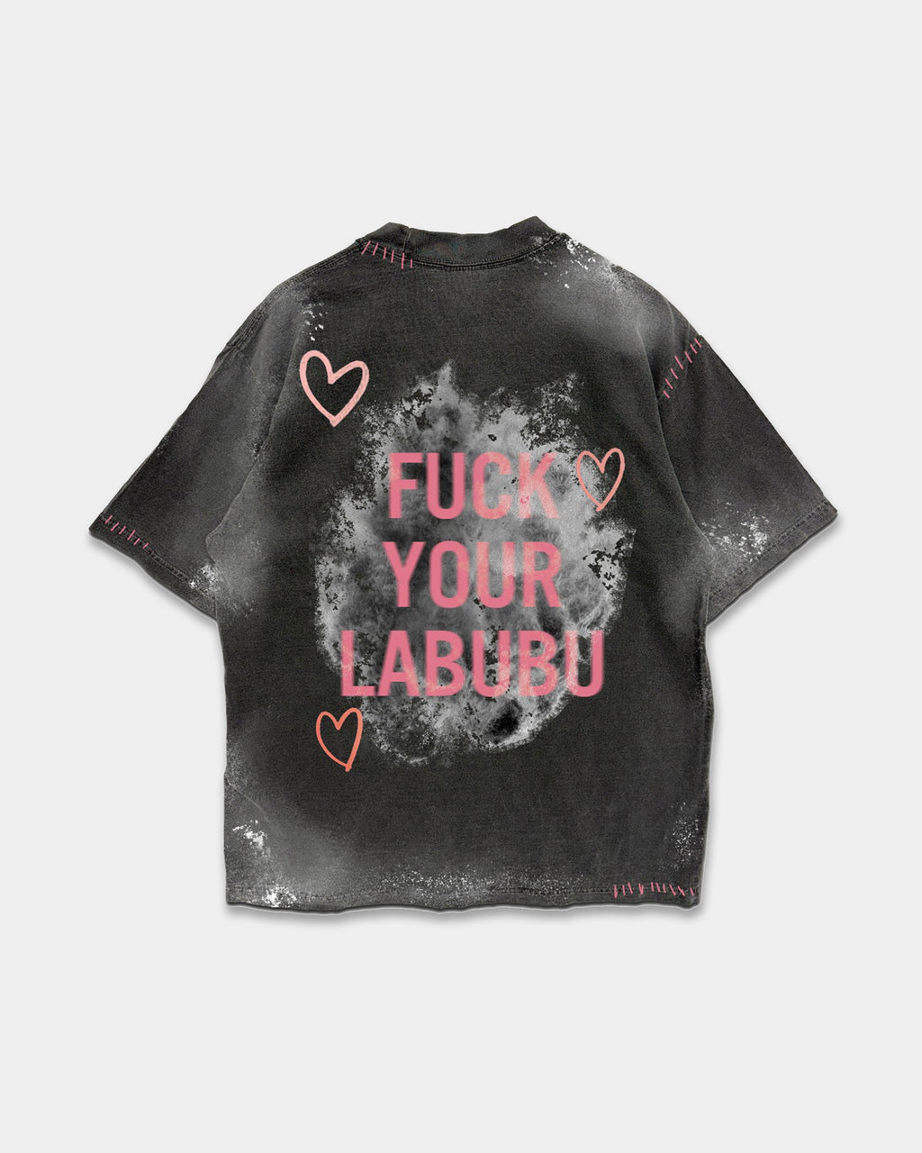 Pink GG Labubu T-Shirt