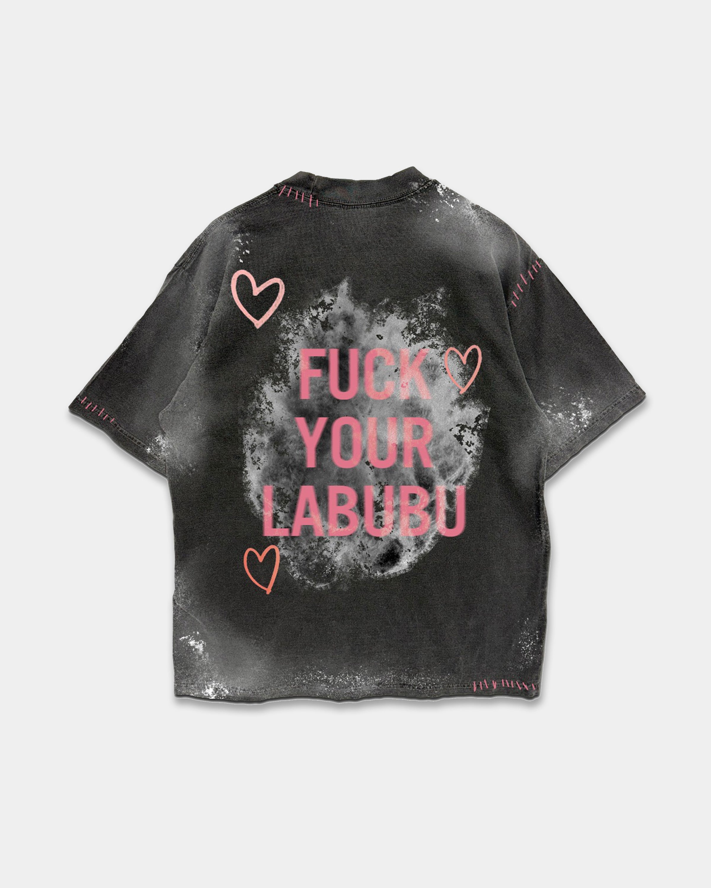 Pink GG Labubu T-Shirt