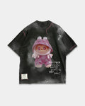 Pink GG Labubu T-Shirt