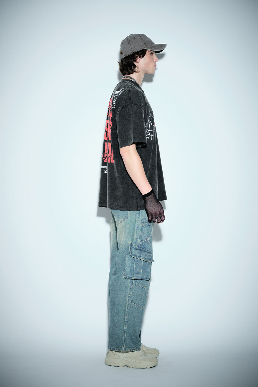 Paranoid Glitch Oversized T-shirt