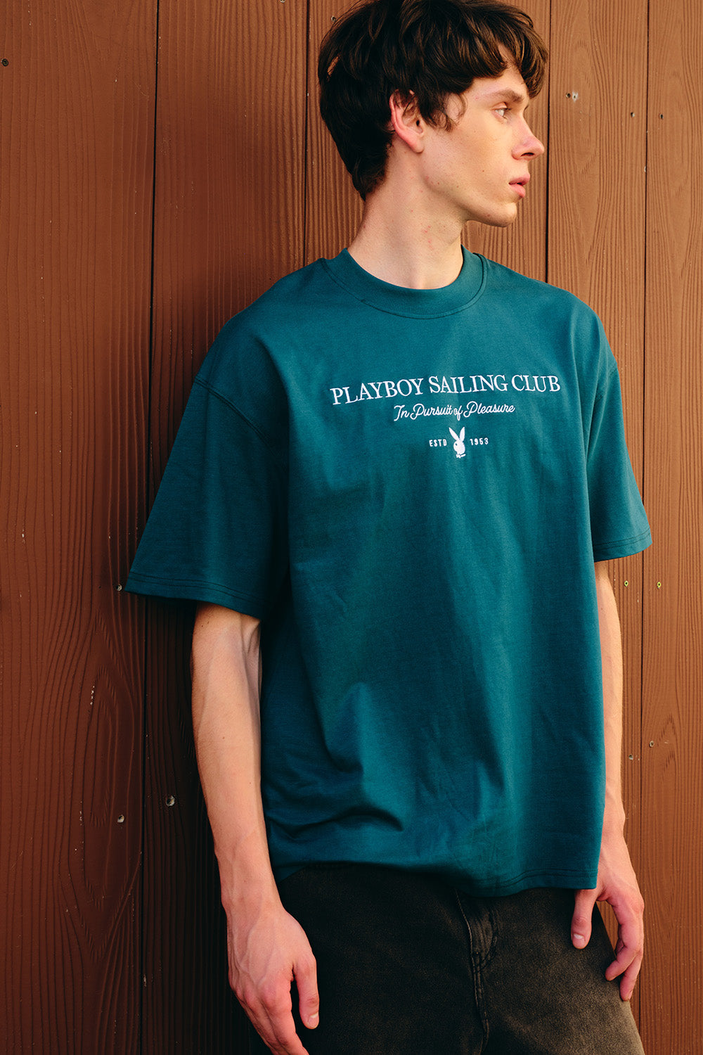 Playboy In Pursuit Oversized T-shirt