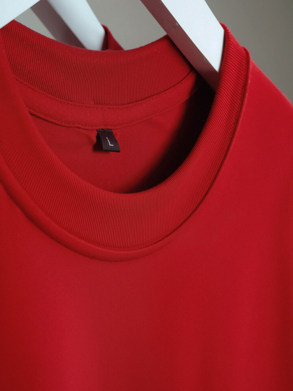 The Stamp Unisex Red Oversized T-Shirt