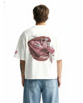 Riot Off White Boxy-Fit T-shirt