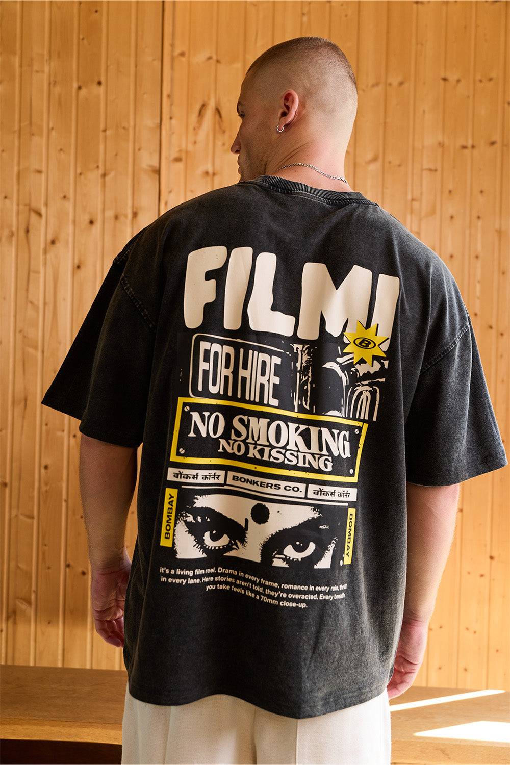 Bombay in 70mm Oversized T-shirt