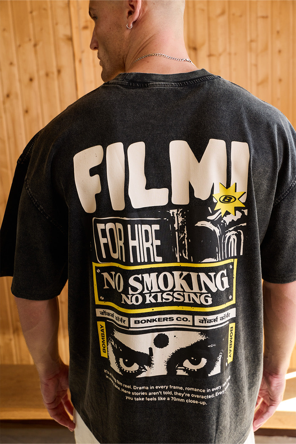 Bombay in 70mm Oversized T-shirt
