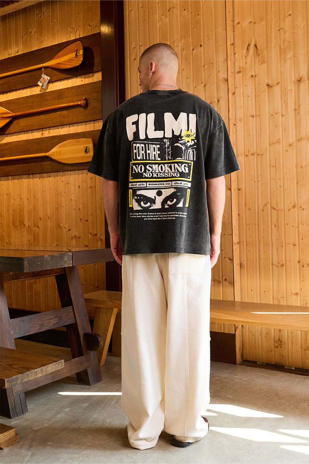 Bombay in 70mm Oversized T-shirt