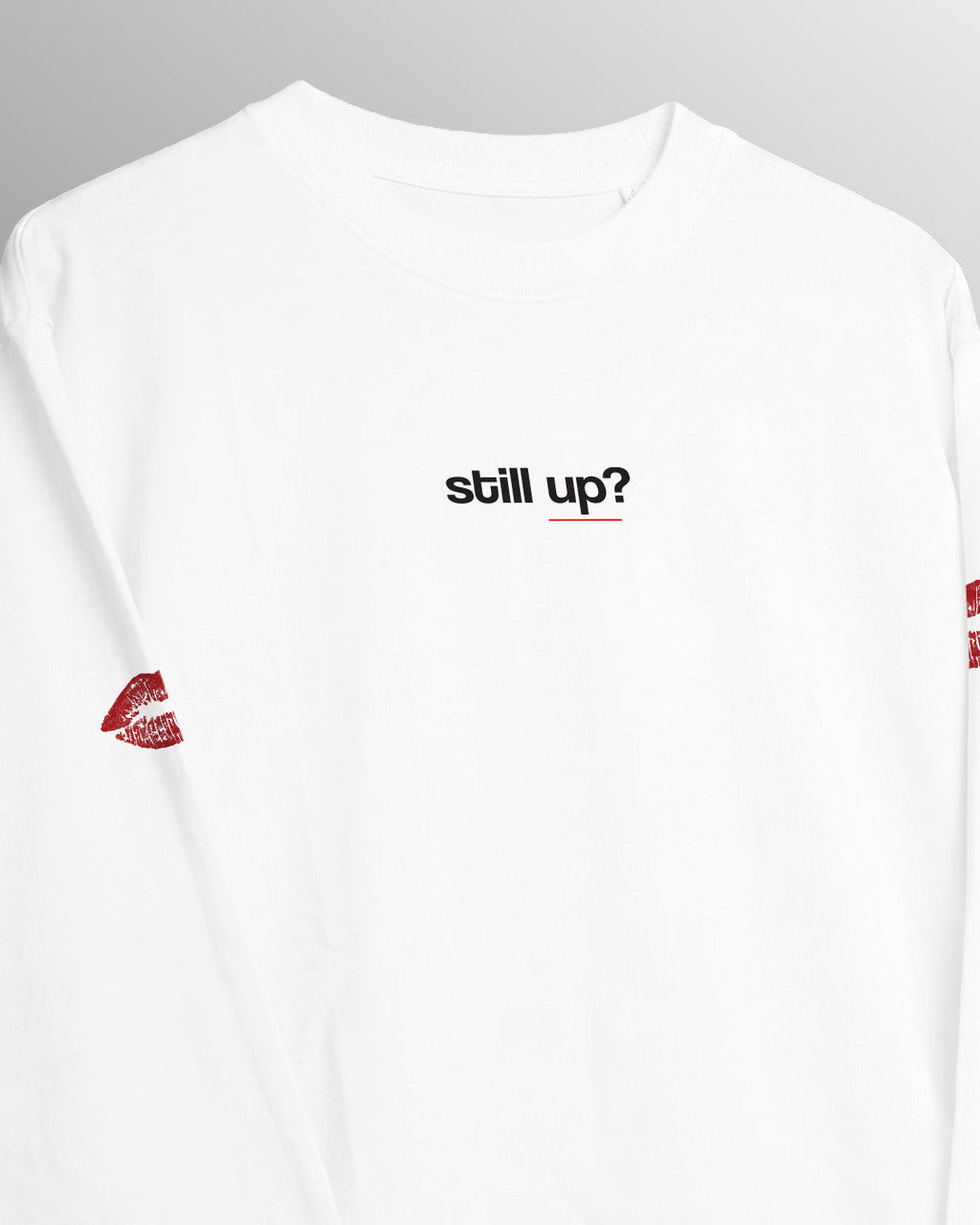 Still Up Full Sleeves Boxy-Fit T-shirt