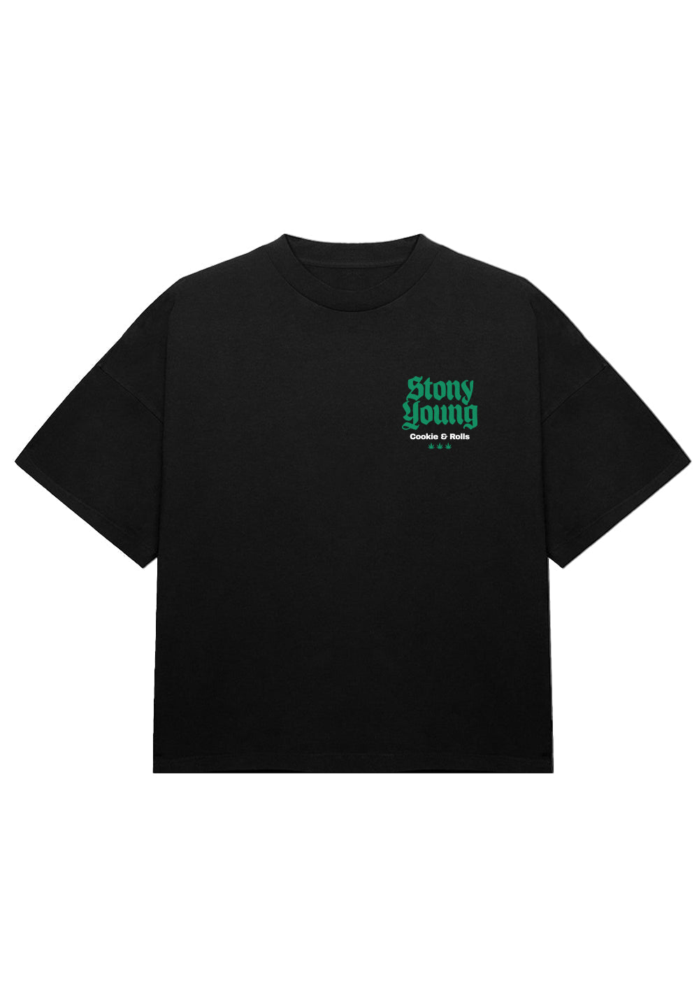Wake N Bake Black Oversized T-shirt