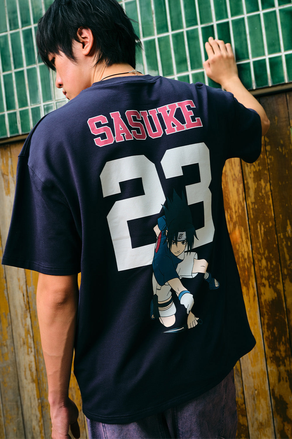 Sasuke Dojutsu Oversized T-shirt