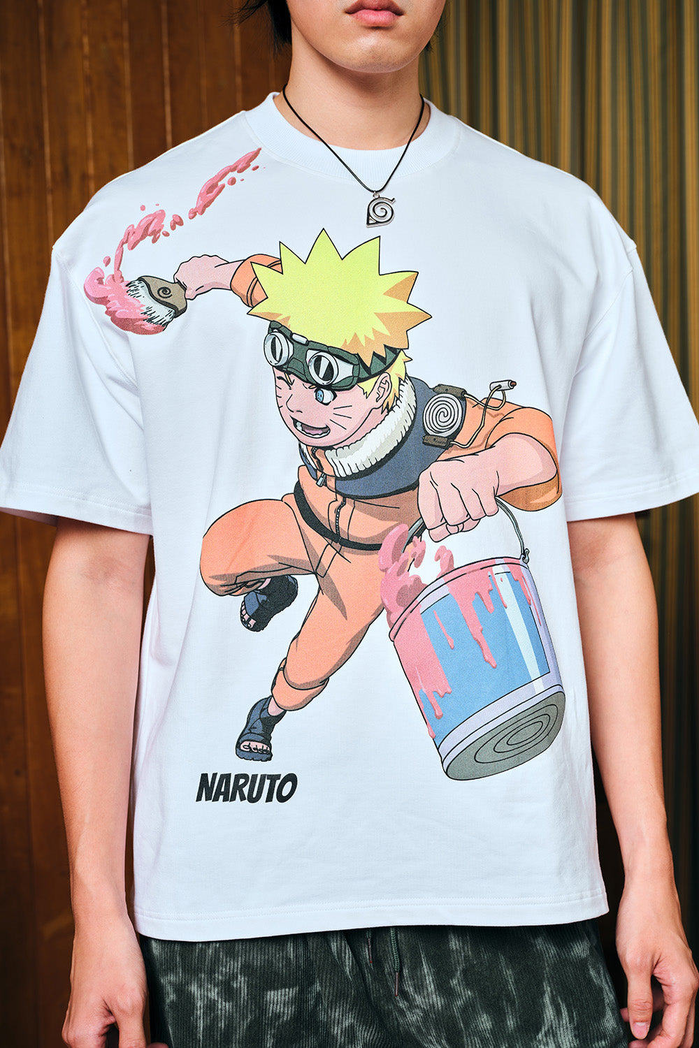 Spray Of Fire Oversized T-shirt