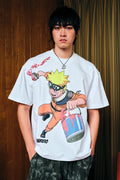 Spray Of Fire Oversized T-shirt