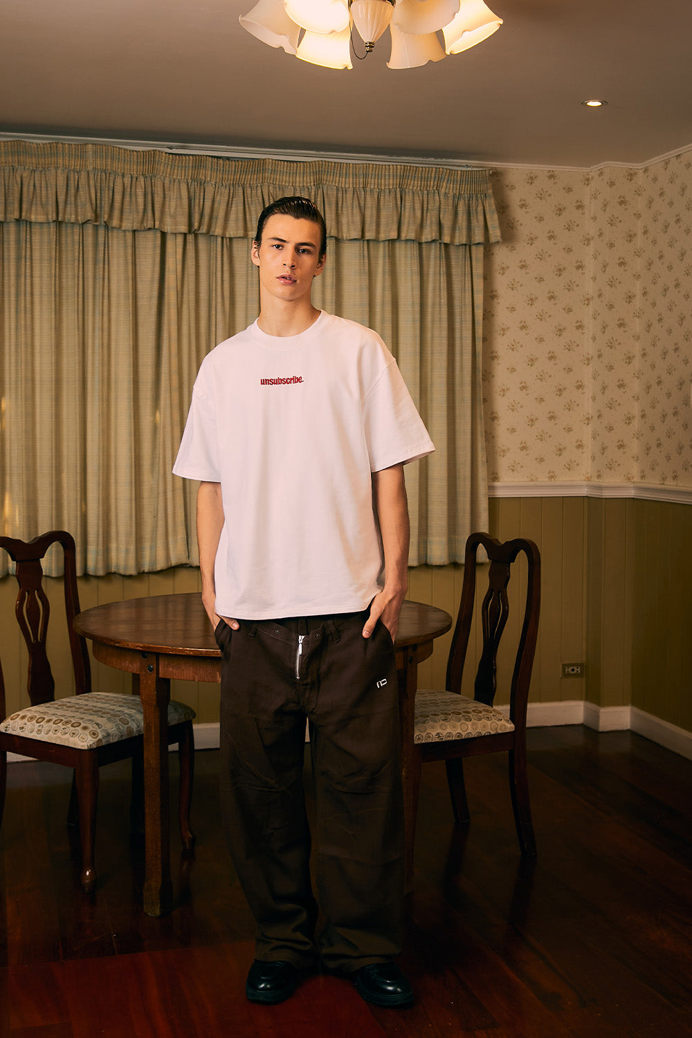 Unsubscribe White Oversized T-shirt