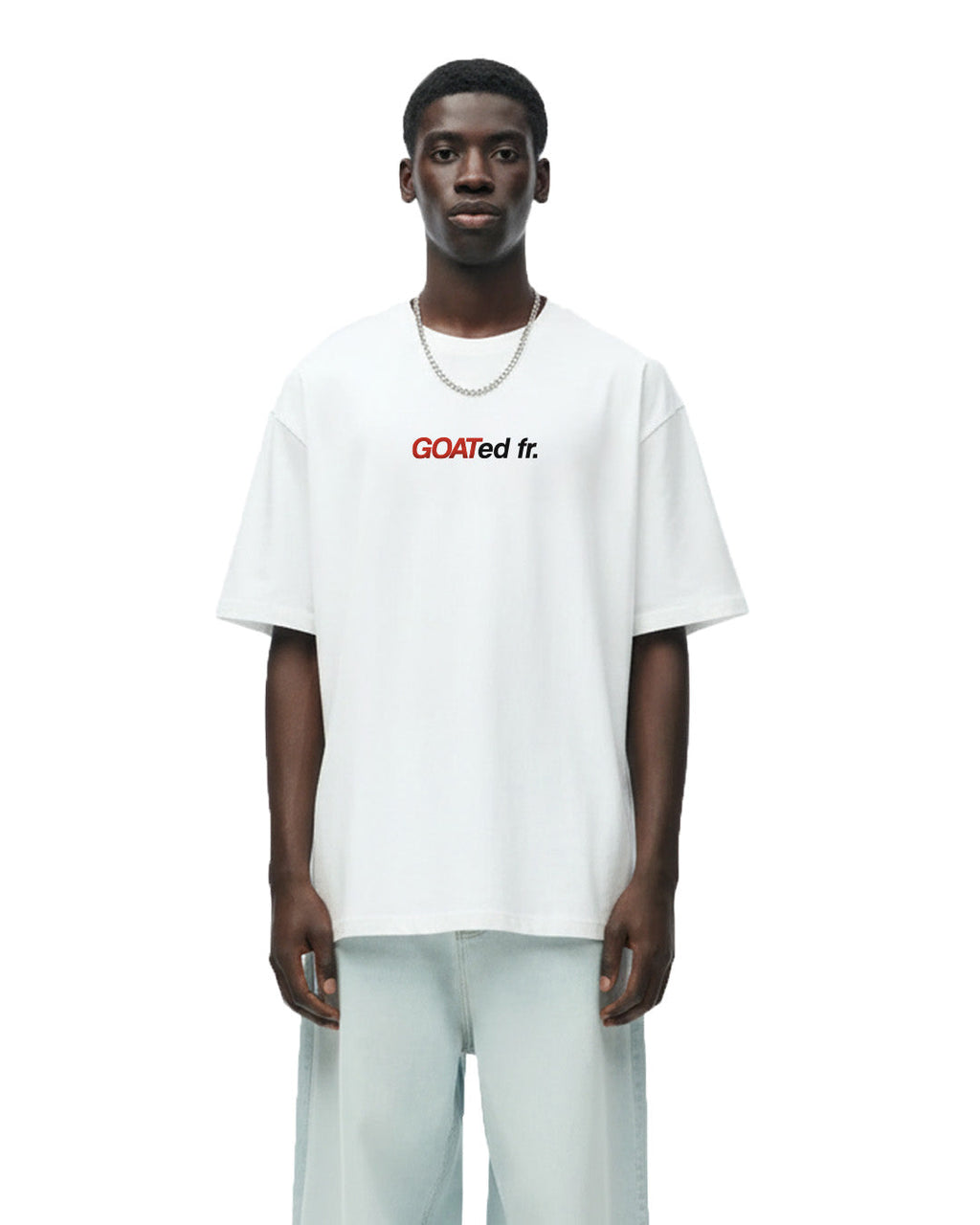 Goat Overnight White Heavyweight T-shirt
